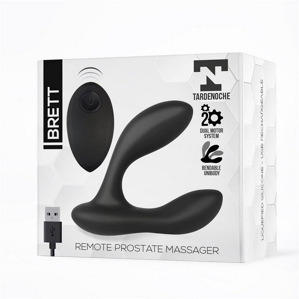 Tardenoche Brett Prostate Massager with Remote Control