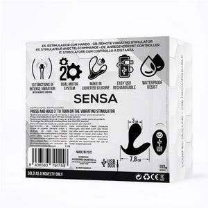 Tardenoche Sensa Stimulator with Remote Control