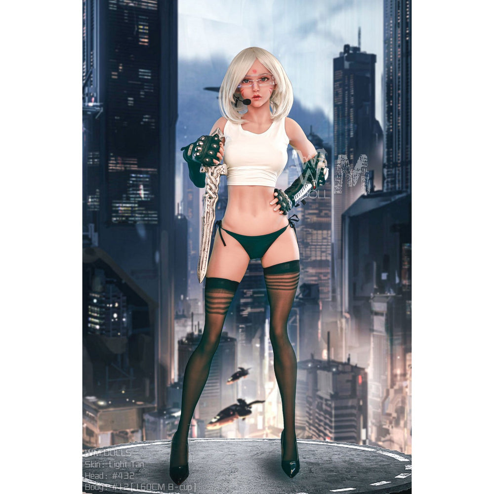 WMDOLL "Fantasy Series"- Elf - Raven Cyberpunk 160 cm (S-TPE)
