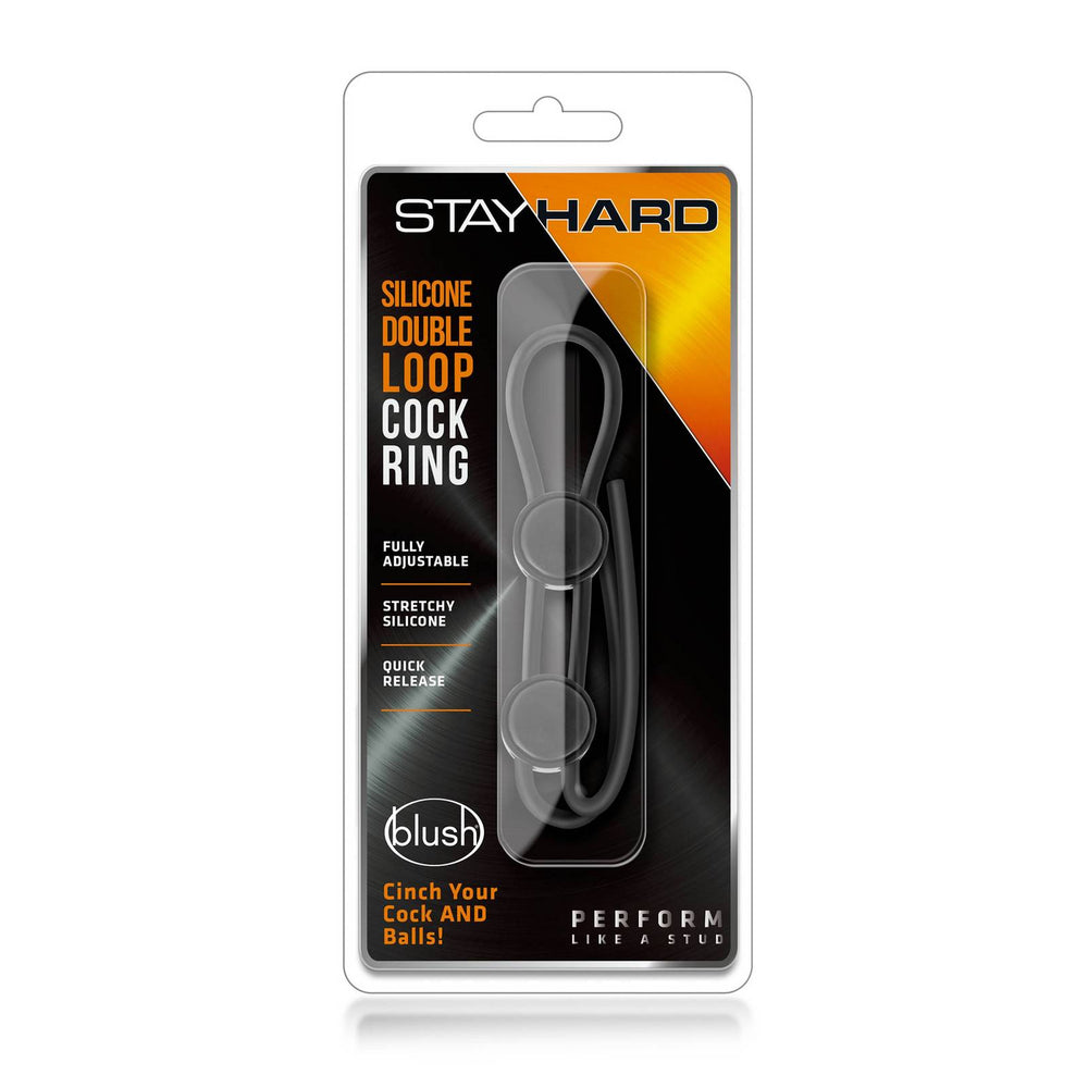 Stay Hard Double Loop Cock Ring
