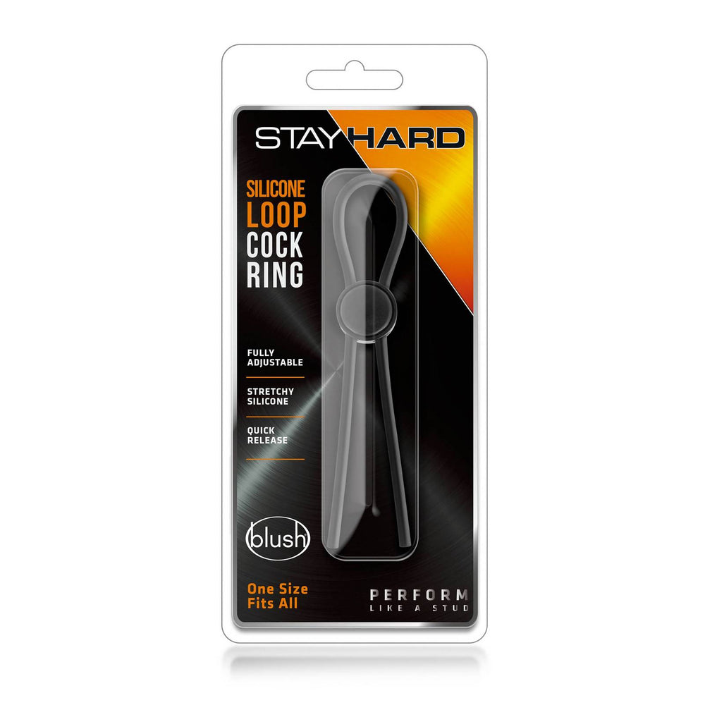 Stay Hard Silicone Loop Cock Ring