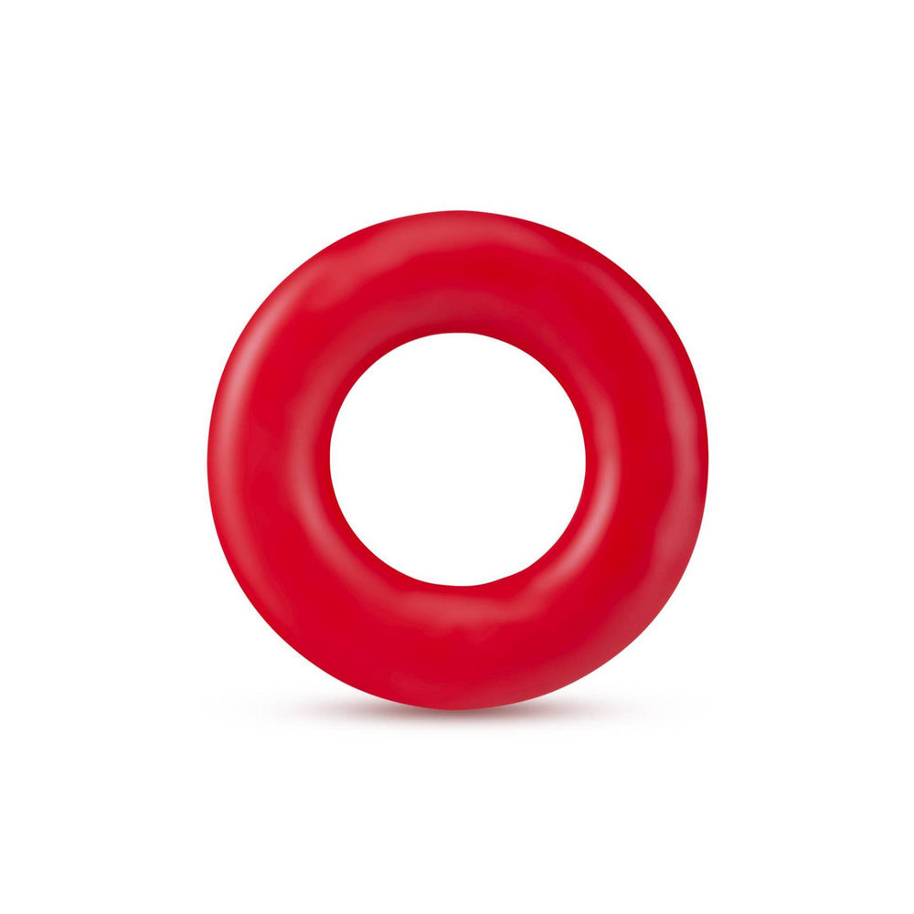 Stay Hard Donut Rings Rosso