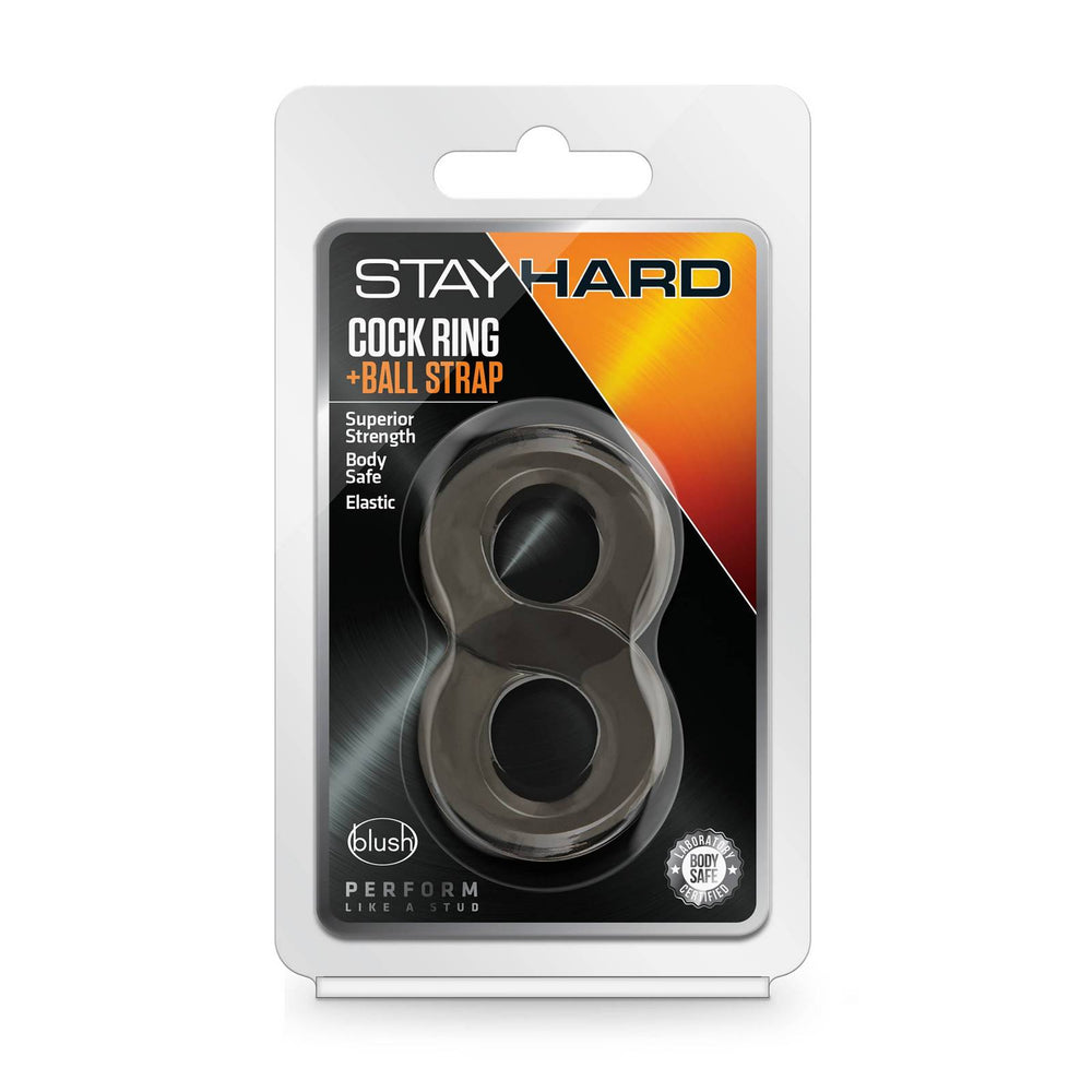 Stay Hard Cock Ring And Ball Strap