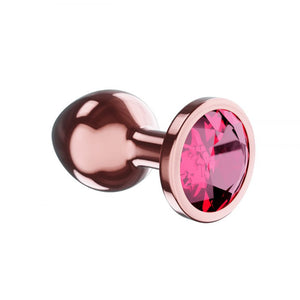 Anal Plug - Diamond Ruby Shine Small