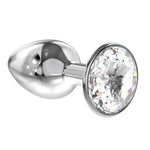 Anal Plug - Clear Sparkle Xtra Large