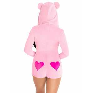 Sweetheart Bear velvet romper - Tg. S