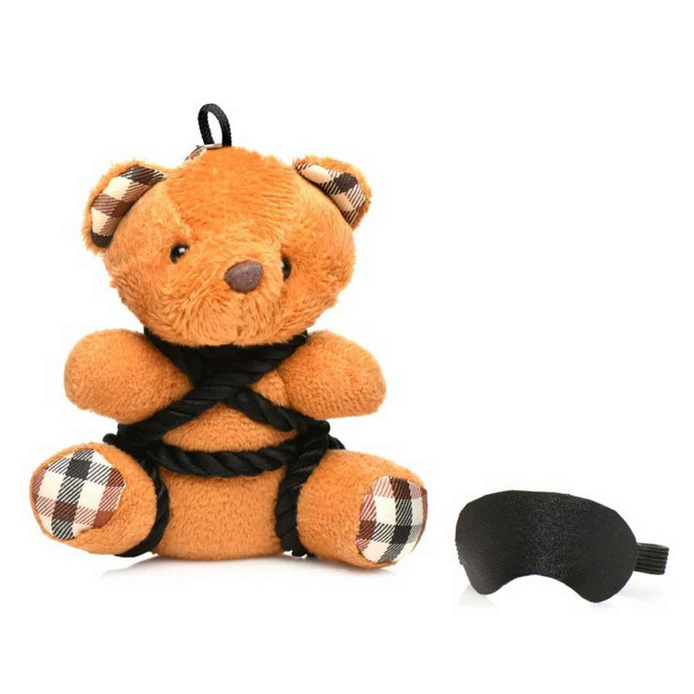 Rope Bondage Bear Keychain