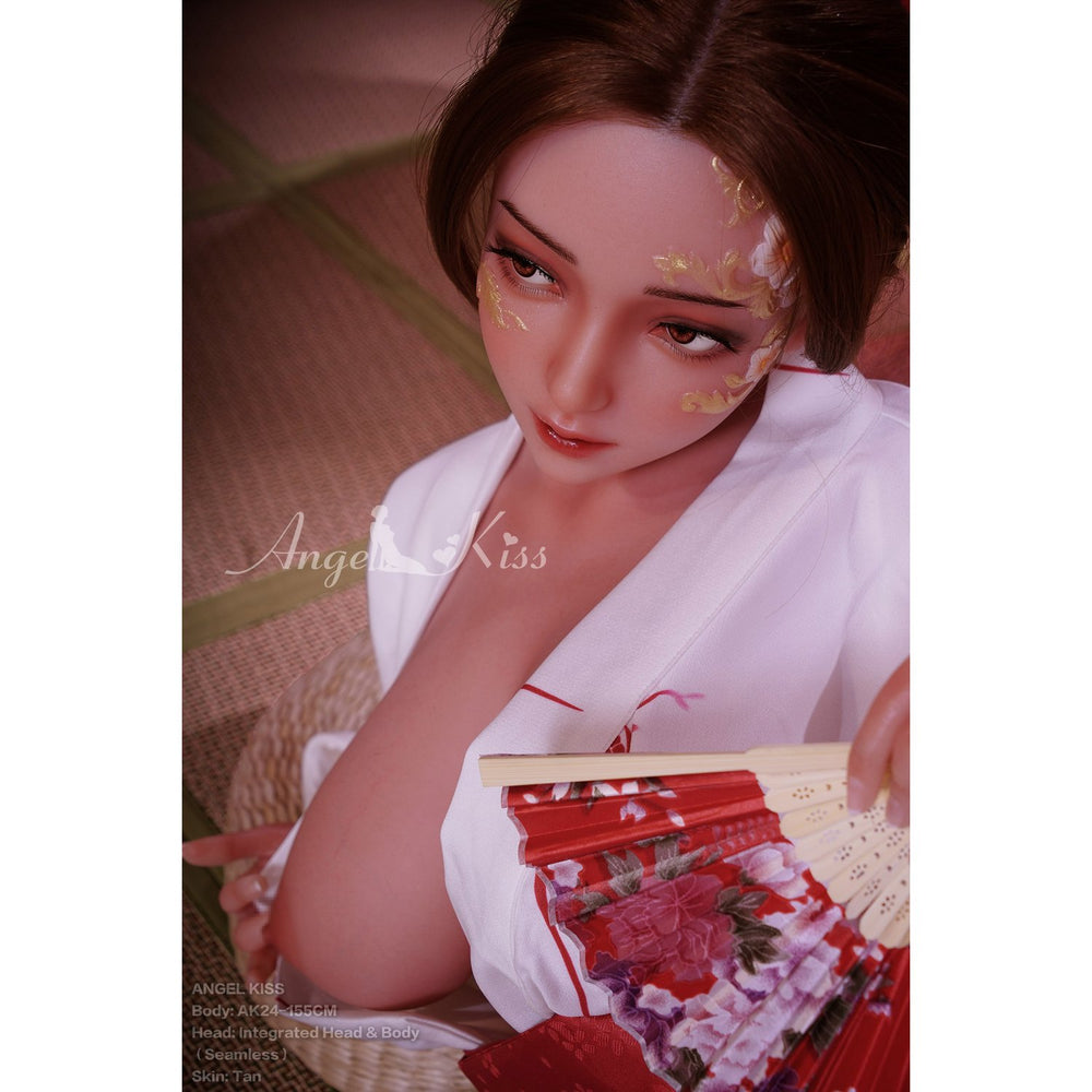 ANGEL KISS - Tsuki 155 cm (All in One) (Silicone)
