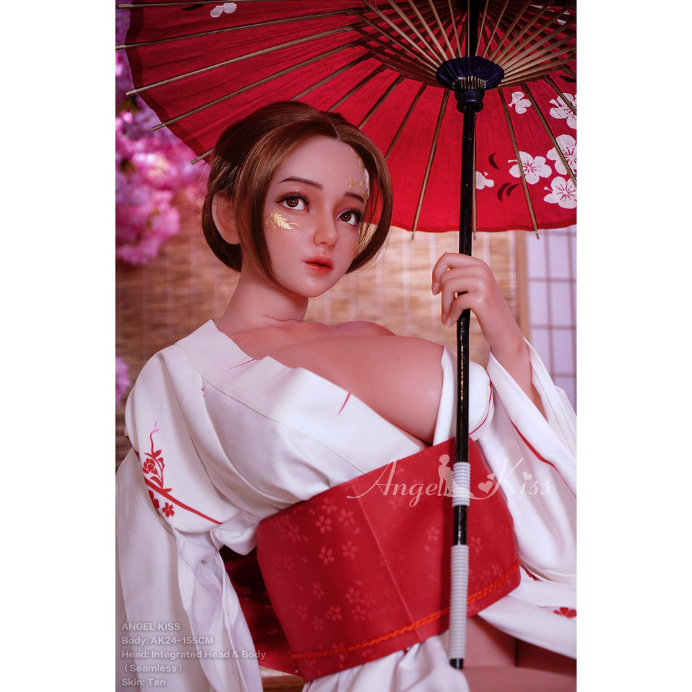 ANGEL KISS - Tsuki 155 cm (All in One) (Silicone)