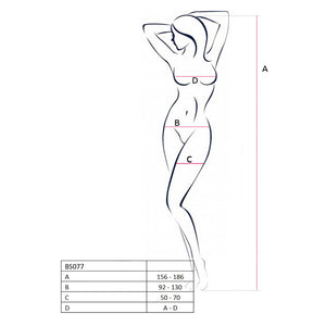 Bodystocking BS077  Bianco - S/L