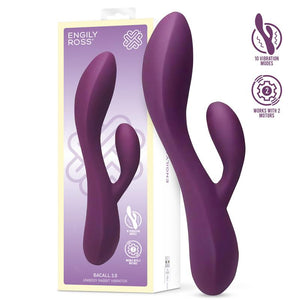 Engily Ross Bacall Liquified Silicone Double Motor Rabbit