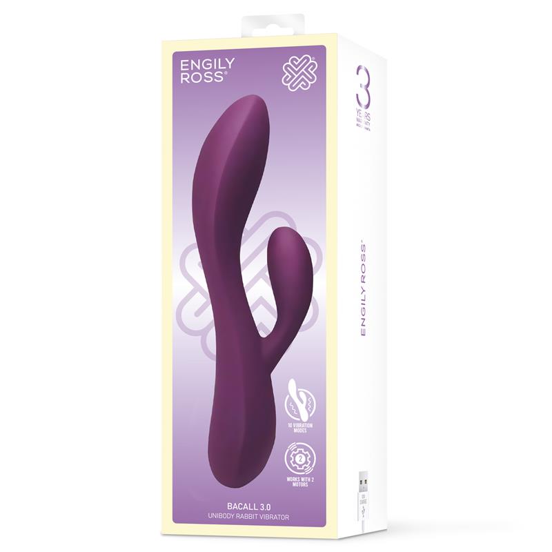 Engily Ross Bacall Liquified Silicone Double Motor Rabbit