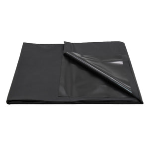 Copriletto Matrimoniale in PVC Nero