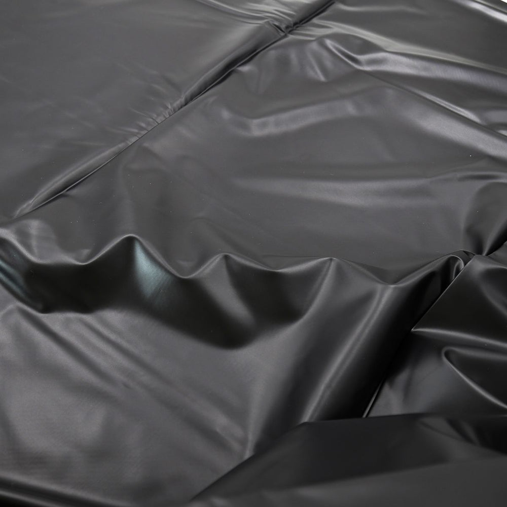 Copriletto Matrimoniale in PVC Nero