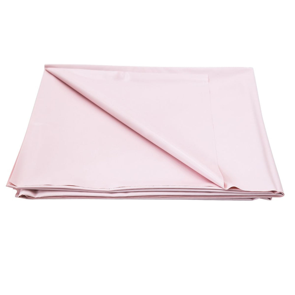 Copriletto Matrimoniale in PVC Rosa