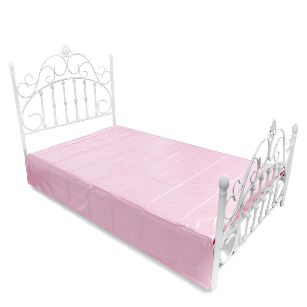 Copriletto Matrimoniale in PVC Rosa