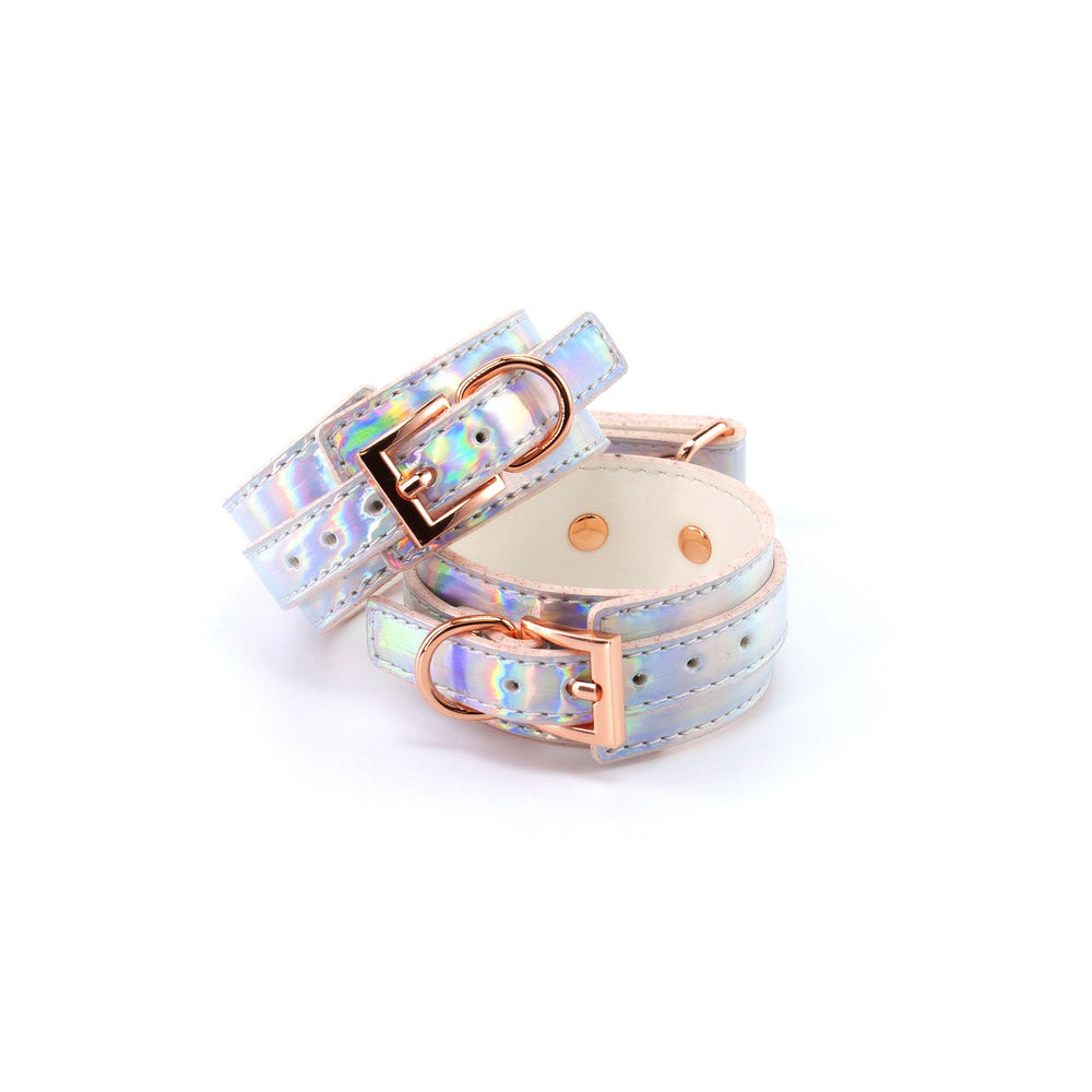 Cosmo Bondage Ankle Cuffs - Holographic