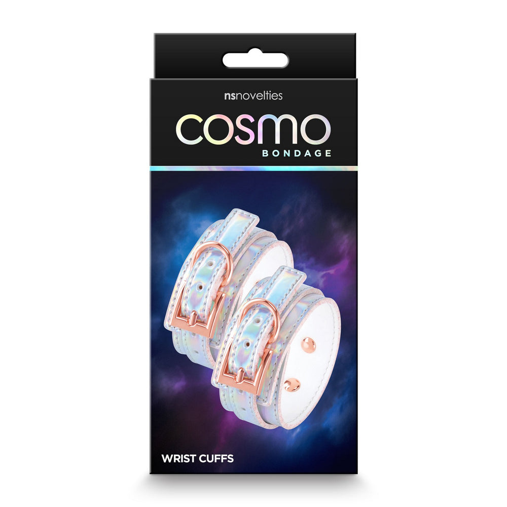 Cosmo Bondage Wrist Cuffs - Holographic