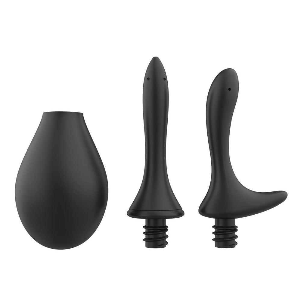 Intimate Shower Set with Two Silicone Nozzles