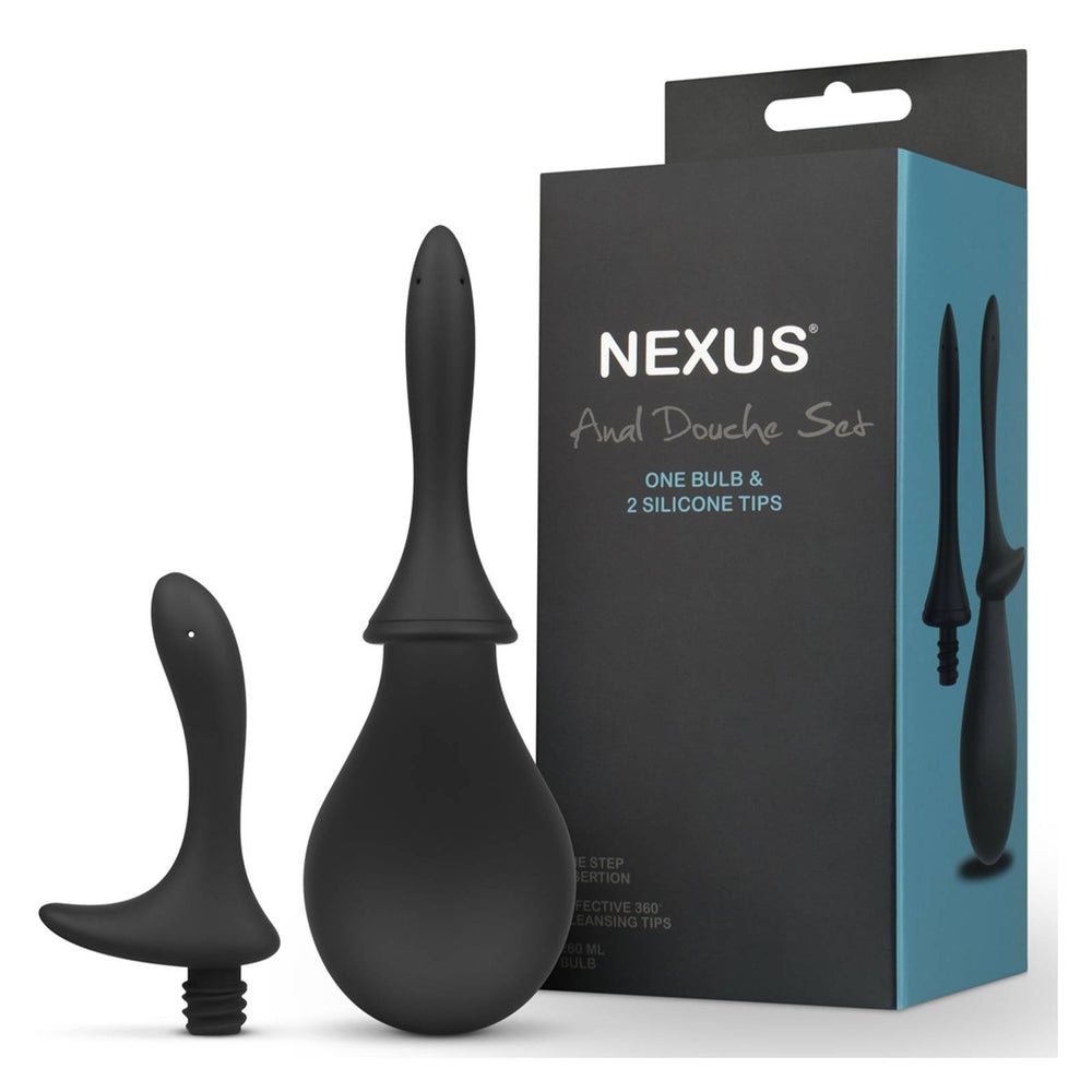 Intimate Shower Set with Two Silicone Nozzles