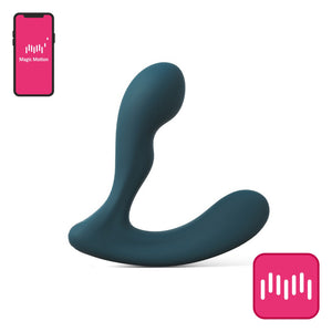 Solstice X App Controlled Prostate Vibrator Blue