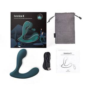 Solstice X App Controlled Prostate Vibrator Blue