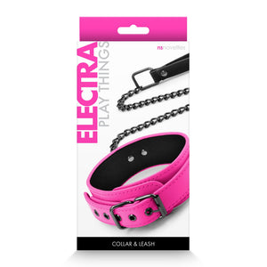 Electra Collar & Leash - Pink