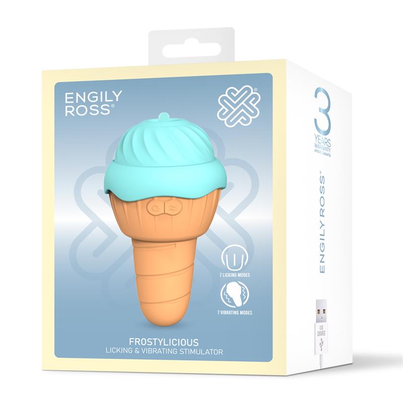 Engily Ross Frostylicious Stimulator with Licking and Vibration