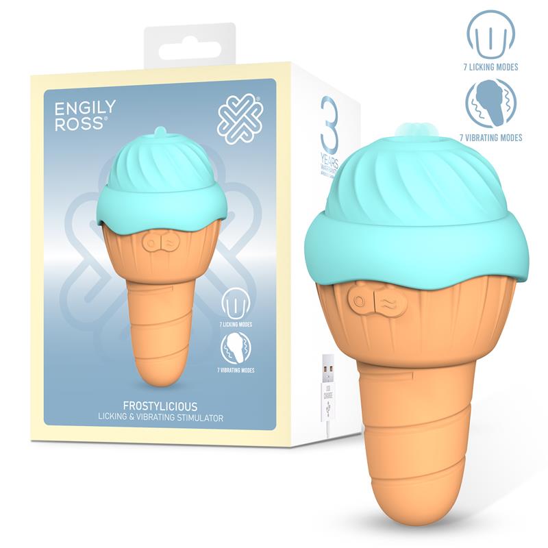 Engily Ross Frostylicious Stimulator with Licking and Vibration