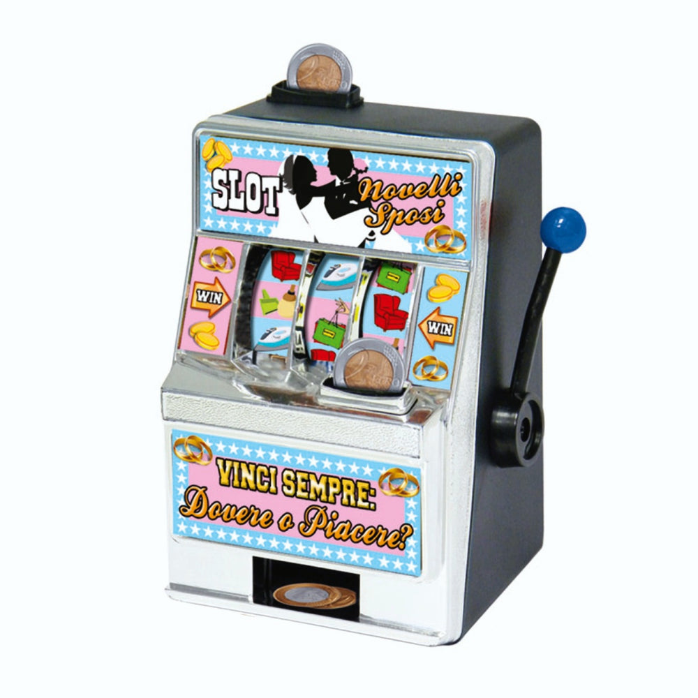 Salvadanaio 6453-1 - Slot Machine Novelli Sposi