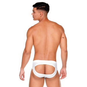 Brief Jockstrap Jewel Bianco - L