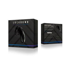 Lockdown Chastity Cage Nero - L