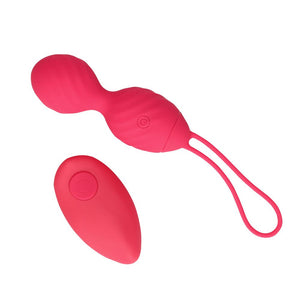 Loveline Vibrating Egg with Remote Control - Rosso