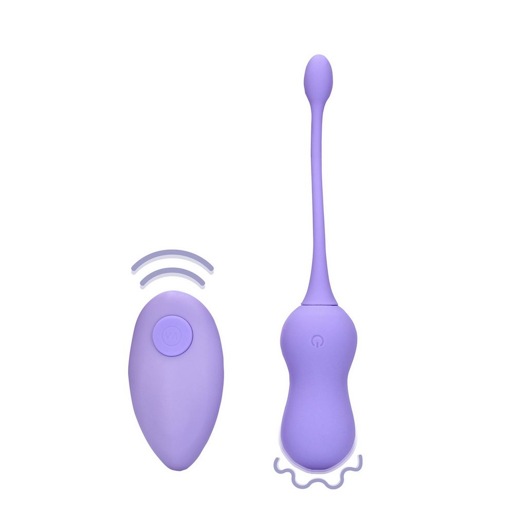 Loveline Vibrating Egg with Remote Control - Viola