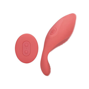 Loveline Panty Vibrator with Remote Control - Rosso