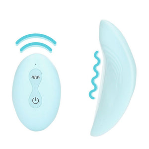 Loveline Panty Vibrator with Remote Control - Azzurro