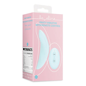 Loveline Panty Vibrator with Remote Control - Azzurro