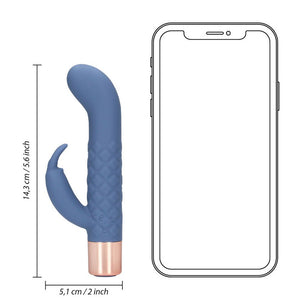 Loveline Mini Rabbit Vibrator - Blu