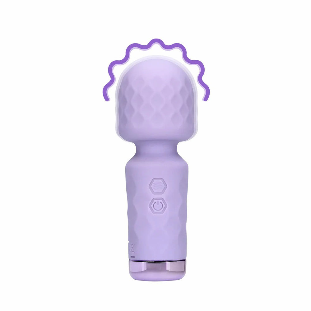 Loveline Mini Wand Vibrator - Lilla