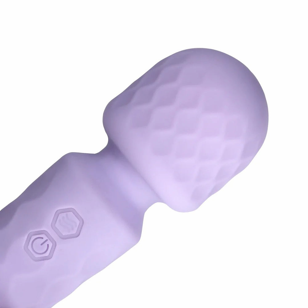 Loveline Mini Wand Vibrator - Lilla