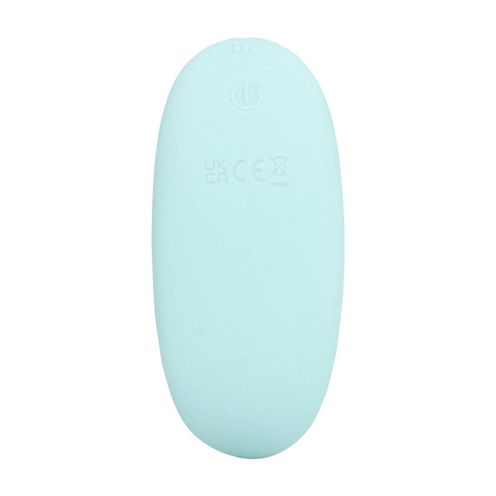 Loveline Three-In-One Liquid Silicone Vibrator - Azzurro