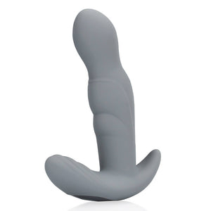 Rotating Prostate Stimulator with Remote Control - Grigio