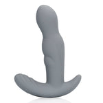 Rotating Prostate Stimulator with Remote Control - Grigio