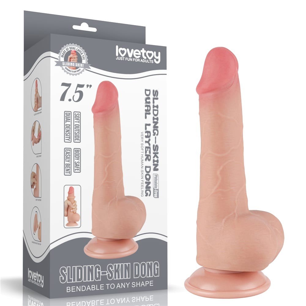 7.5'' Sliding Skin Dual Layer Dong Carne