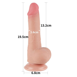 7.5'' Sliding Skin Dual Layer Dong Carne