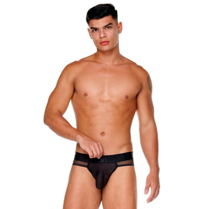 Brief Jockstrap Mediterranean Nero - S