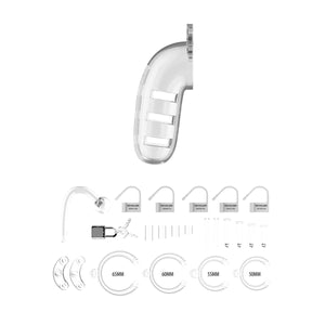 Cock Cage Model 12 Trasparente