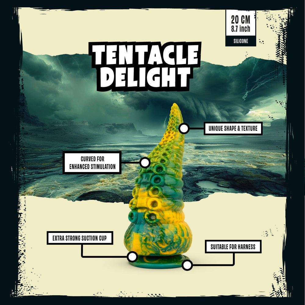 Mythical Mates - Tentacle Delight Green & Yellow