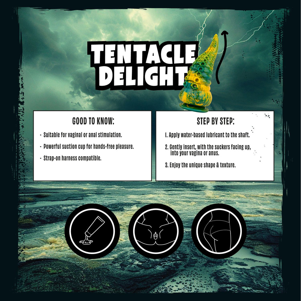 Mythical Mates - Tentacle Delight Green & Yellow