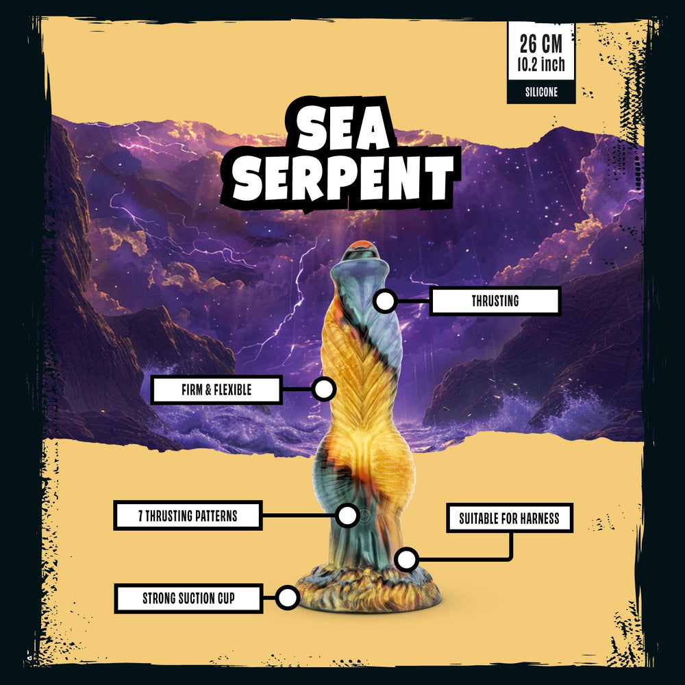 Mythical Mates - Sea Serpent Thrusting Dildo